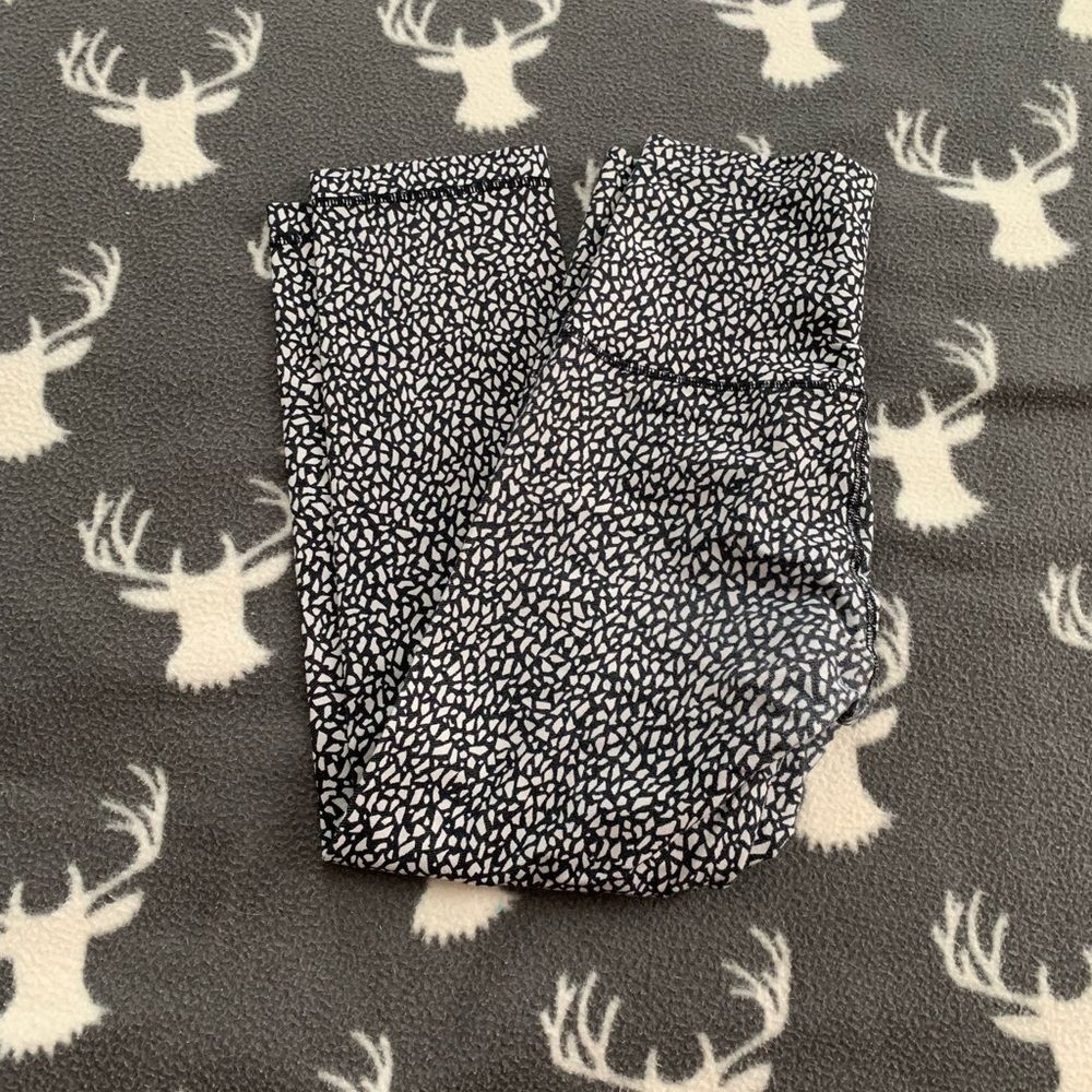 lululemon wunder under luon 21" leggings size 4